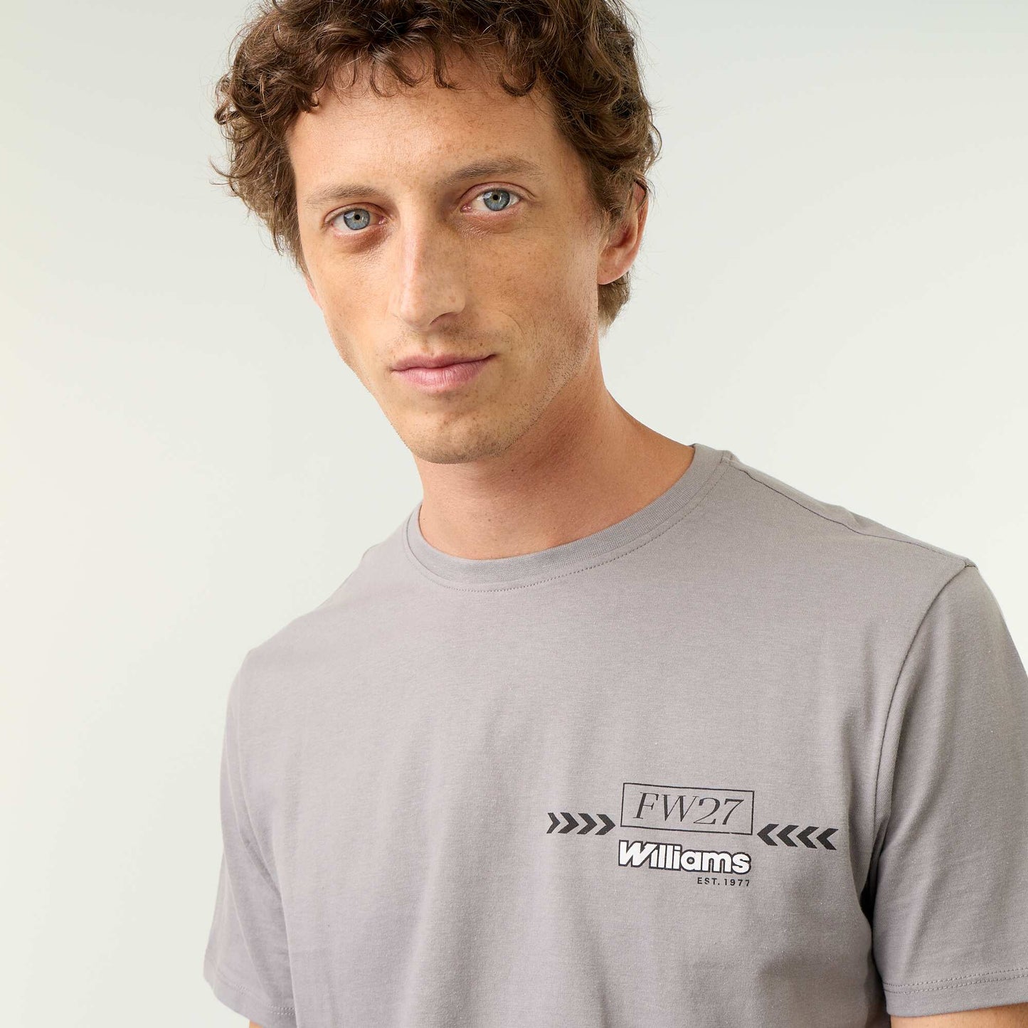 'Williams Racing' Short-Sleeved T-Shirt GREY