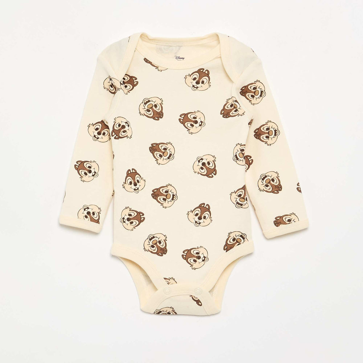 Disney Chip 'n' Dale 2-Pack Bodysuits BEIGE