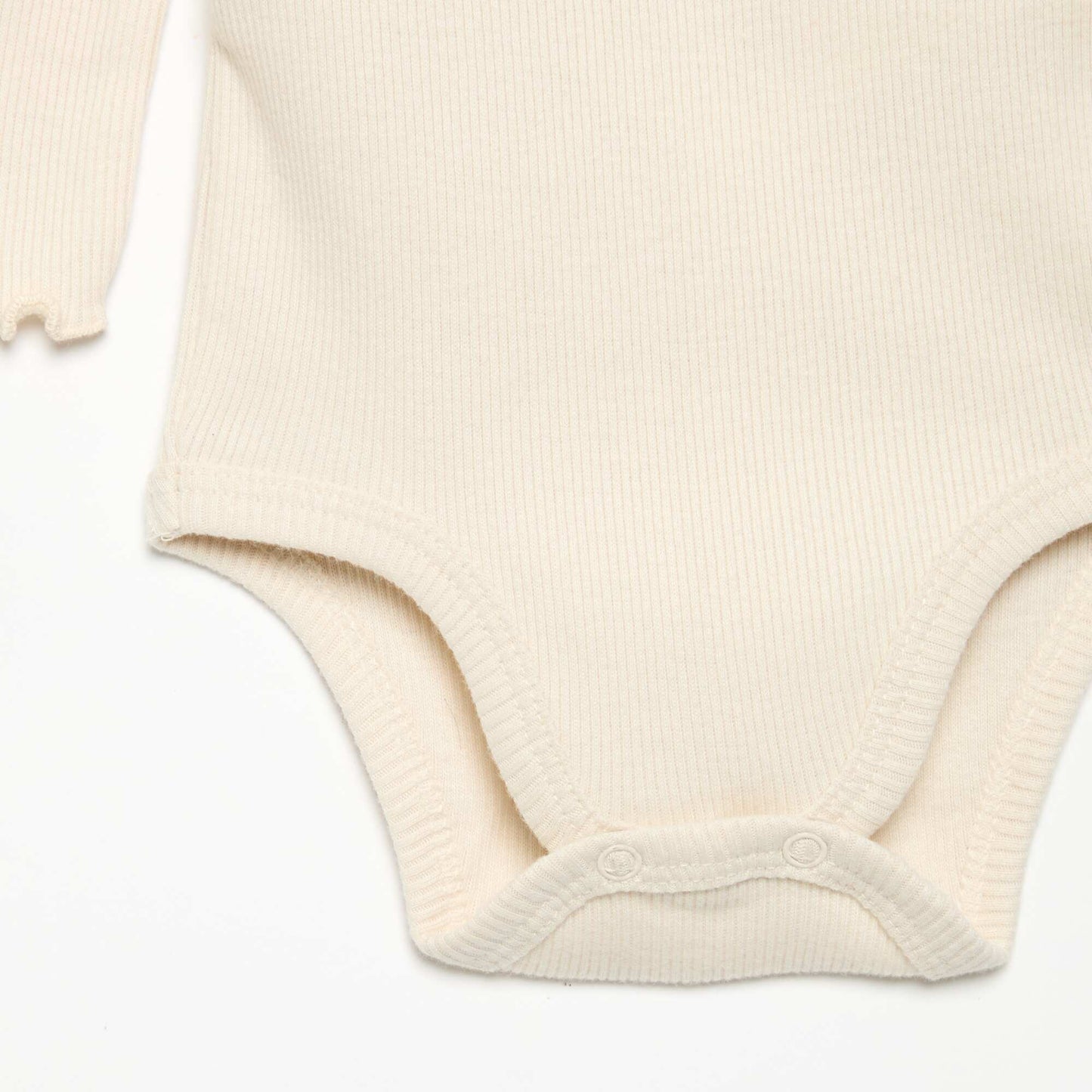 'Disney' Bodysuit with Embroidered Collar WHITE