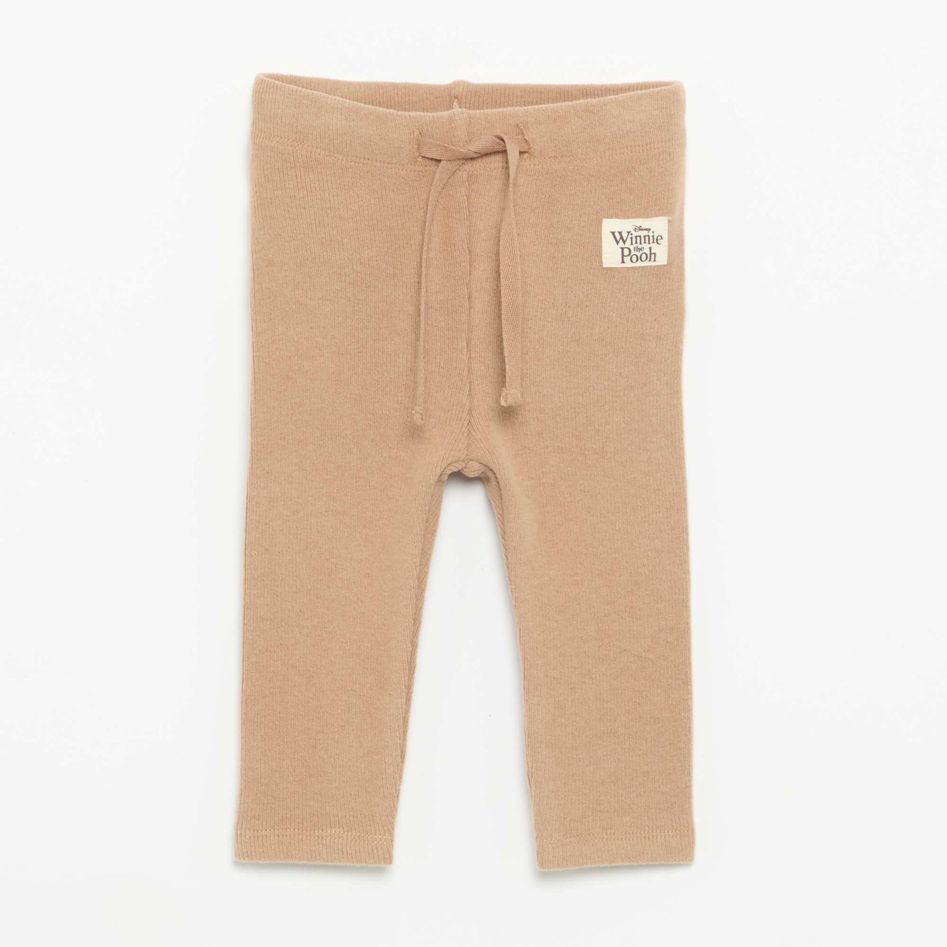 Disney 2-piece set - Ruffled sweatshirt + leggings BEIGE
