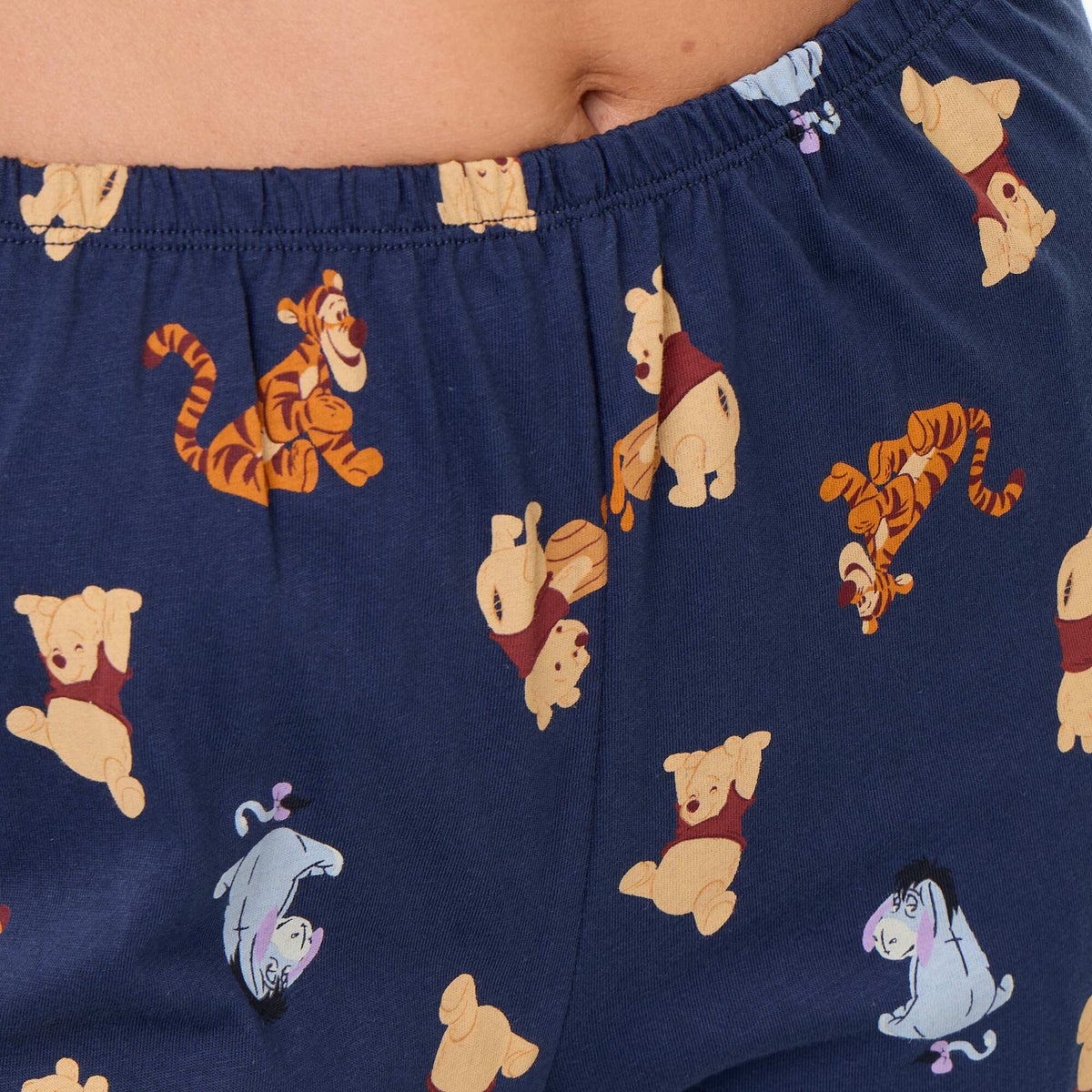 'Winnie the Pooh' Print 2-Piece Pajamas BLUE