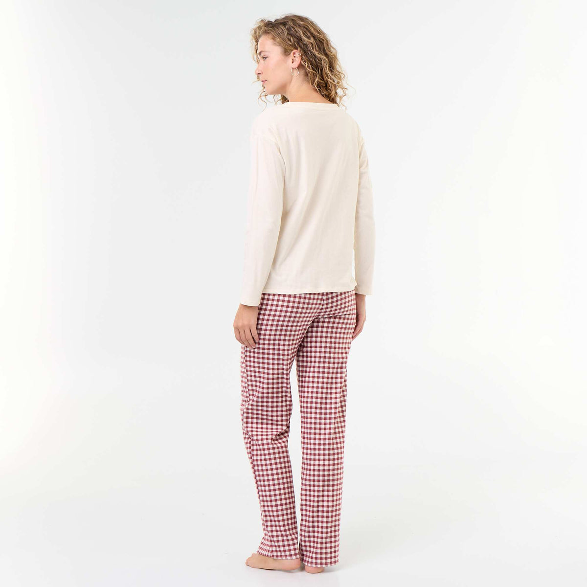 Winnie the Pooh' 'Disney' Long Pyjama Set - 2 Pieces WHITE
