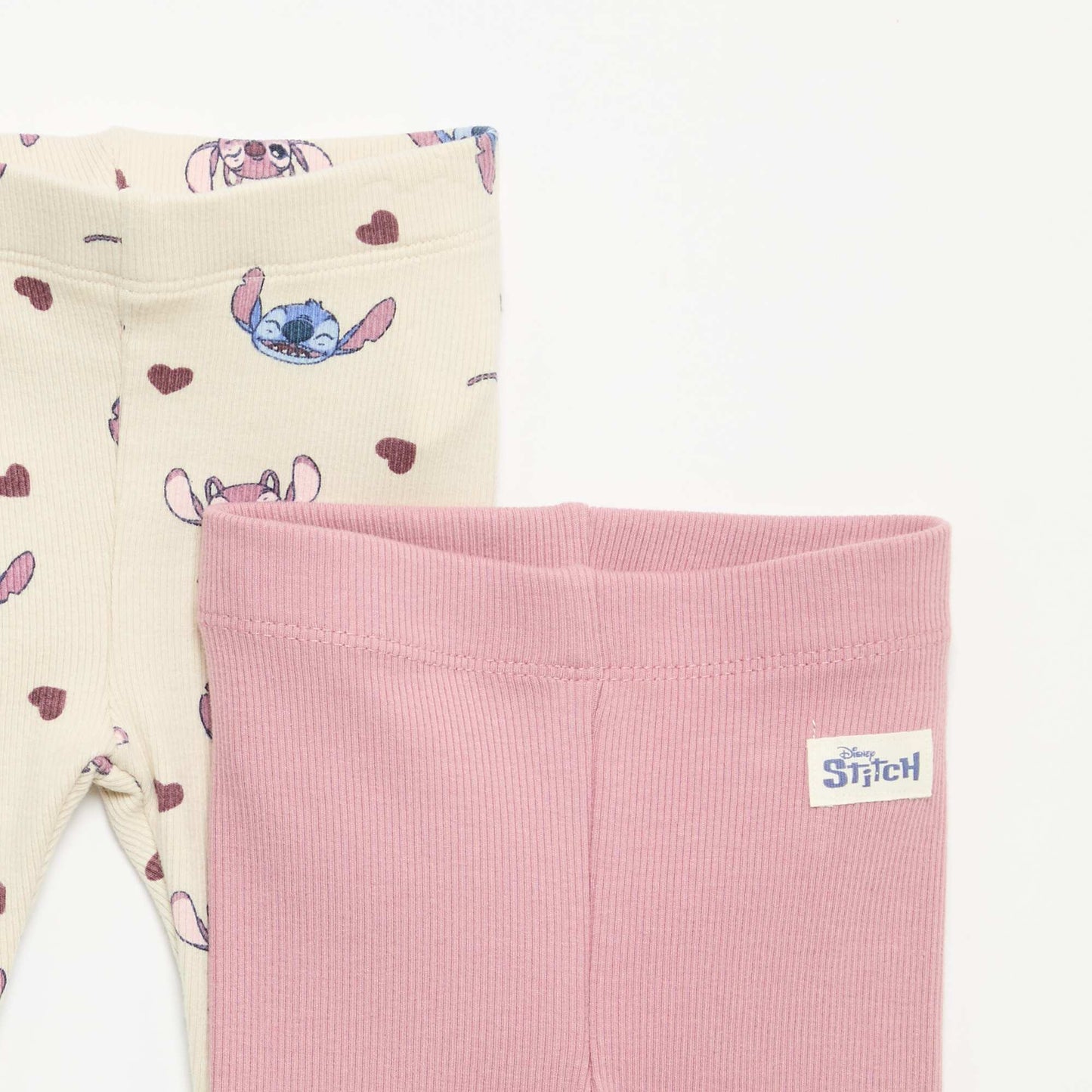 Disney Ribbed Leggings 2-Pack BEIGE