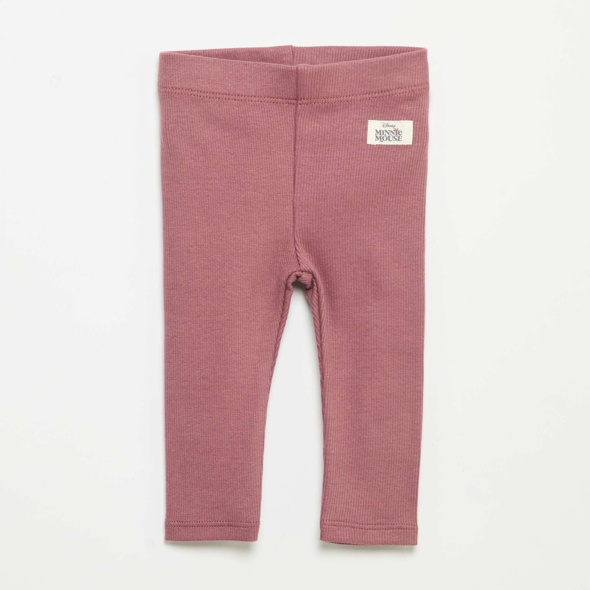 2-pack of 'Disney' ribbed knit leggings BEIGE