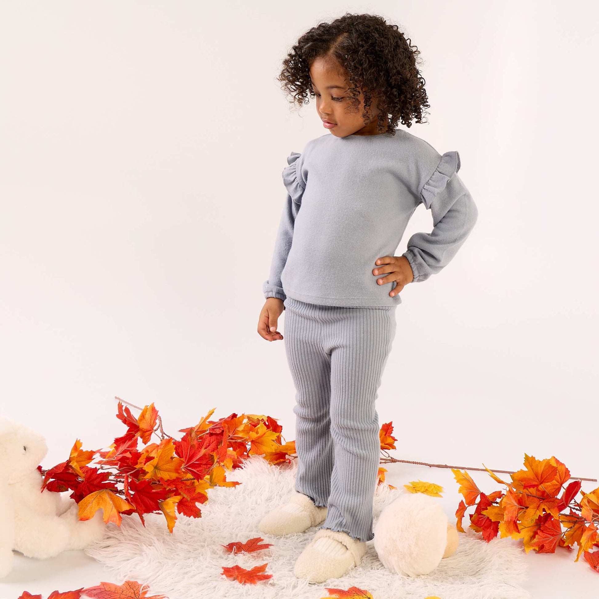 2-piece set - sweater + leggings BLUE