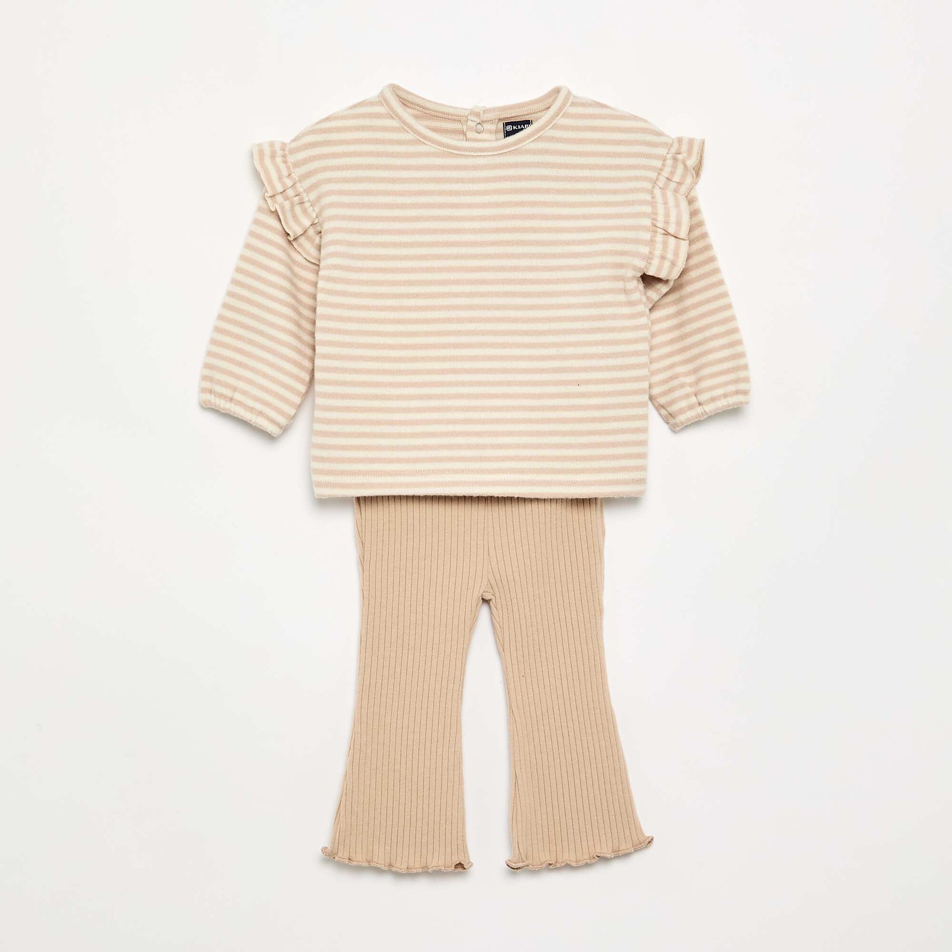 2-piece set - sweater + leggings BEIGE