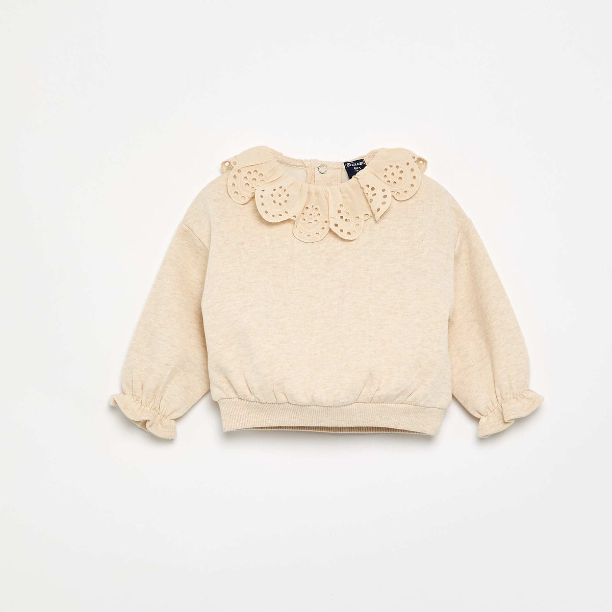 2-piece set - sweatshirt + trousers BEIGE