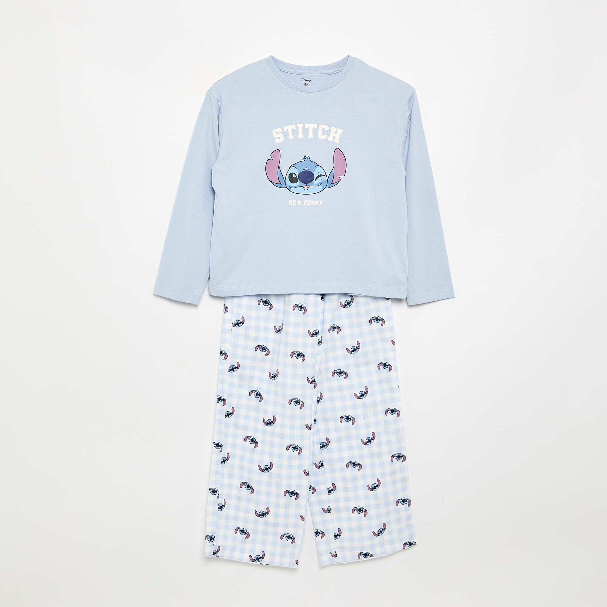 Disney 2-piece pyjamas - Long-sleeved t-shirt + trousers BLUE