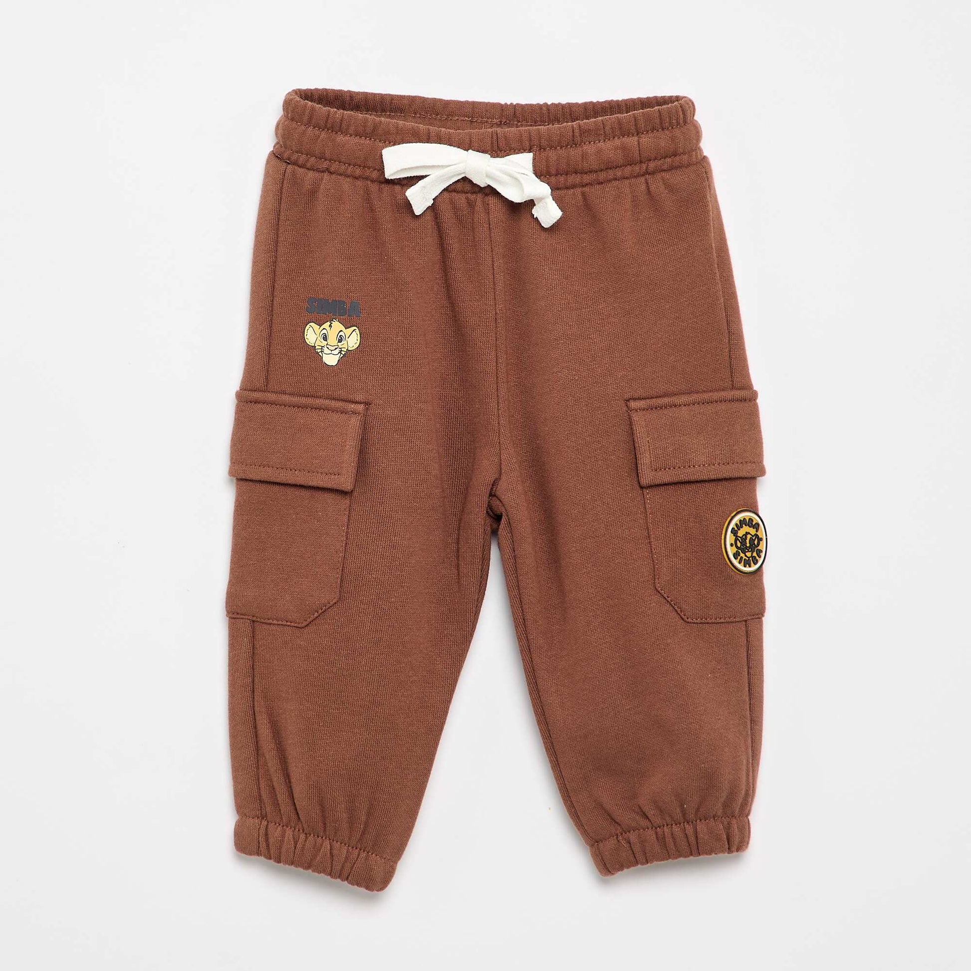 'Disney' Cargo Pocket Trousers BROWN