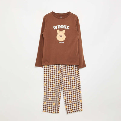 Disney 2-piece pajamas - Long-sleeved T-shirt + pants BROWN