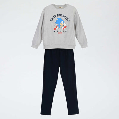 'Sonic' 2-piece pajamas - Long-sleeved T-shirt + pants GREY