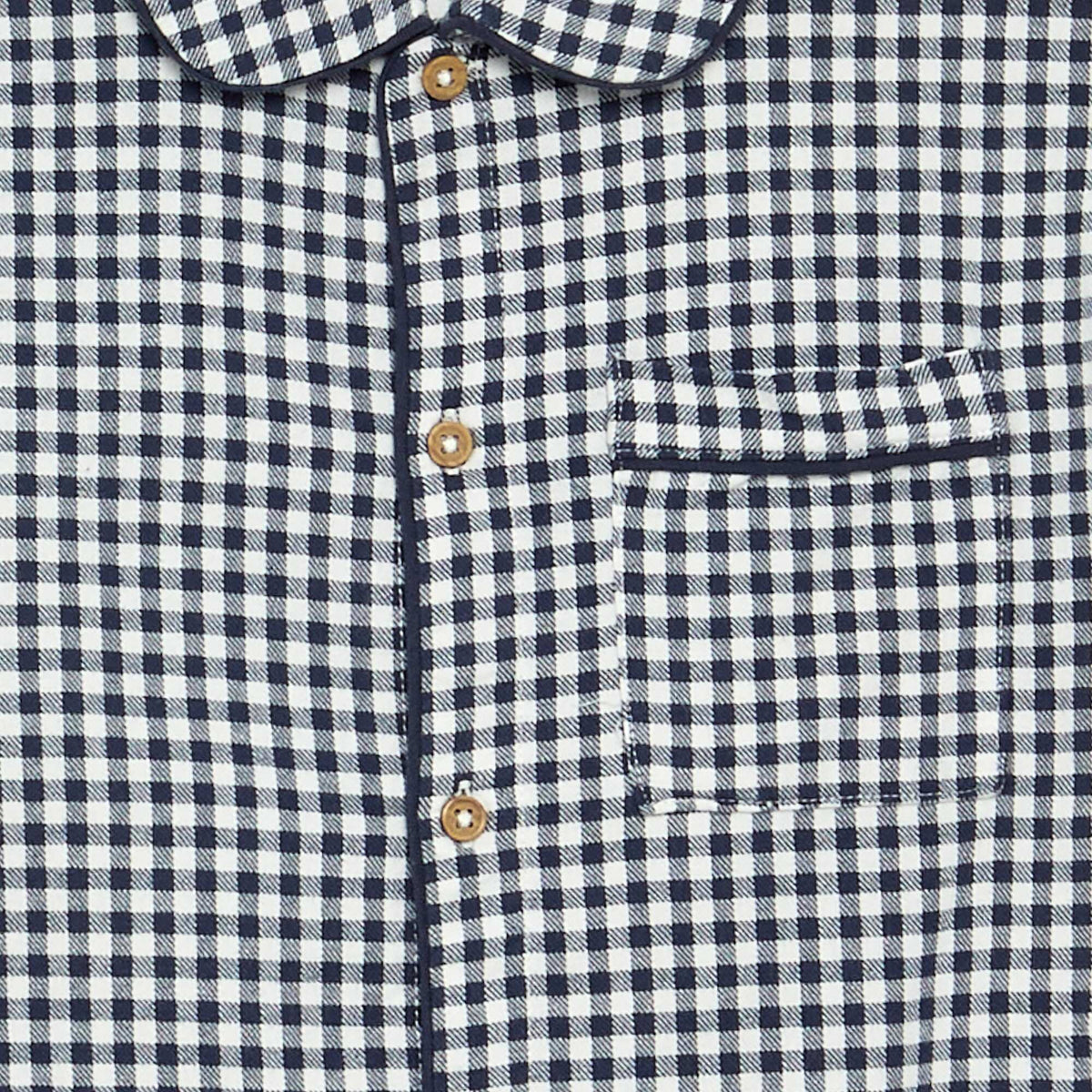 Flannel Plaid Pajamas BLUE