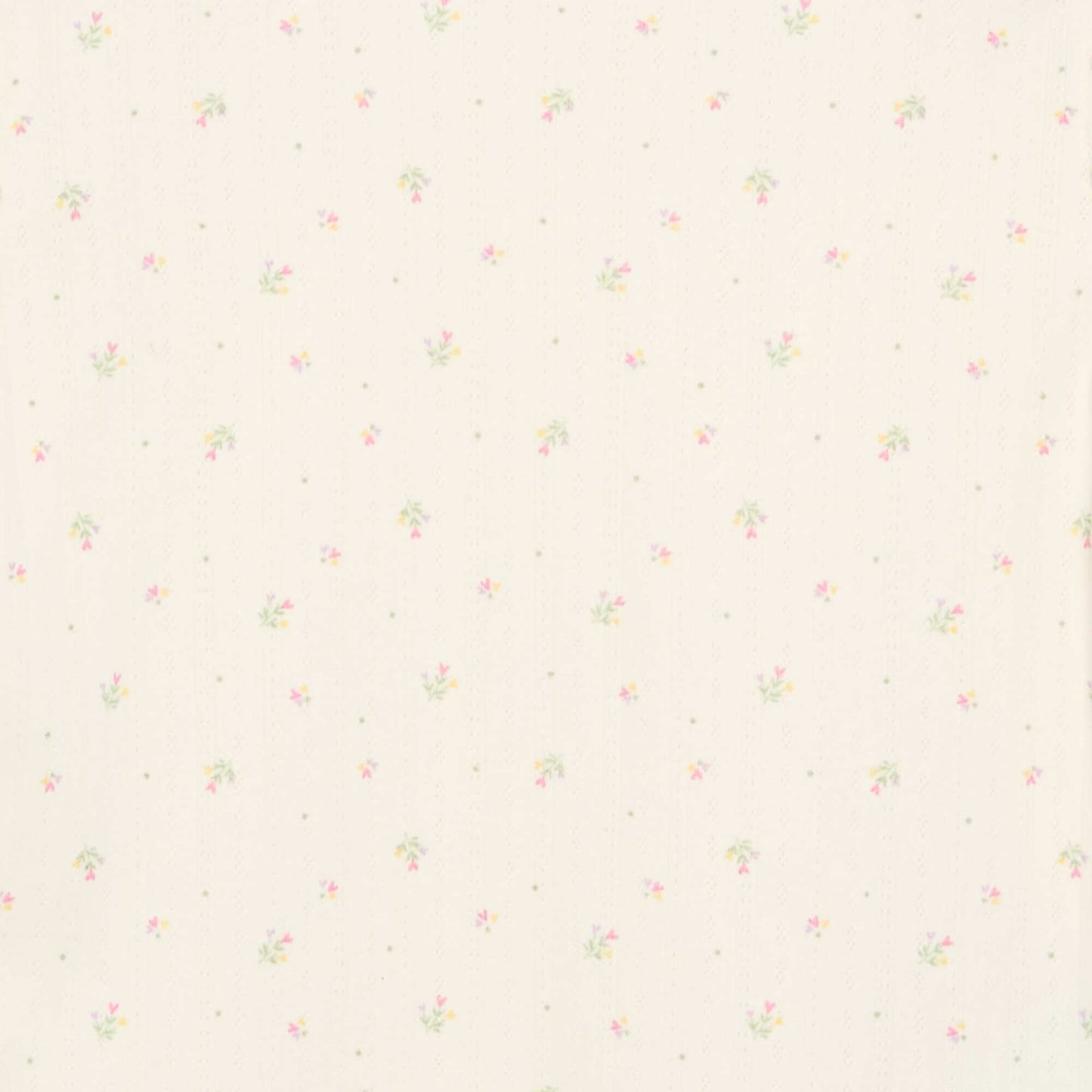 2-piece Pointelle Knit Pajamas BEIGE
