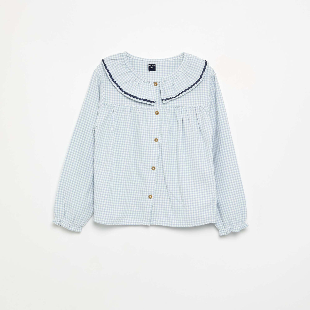 Plaid 2-piece Pajamas BLUE