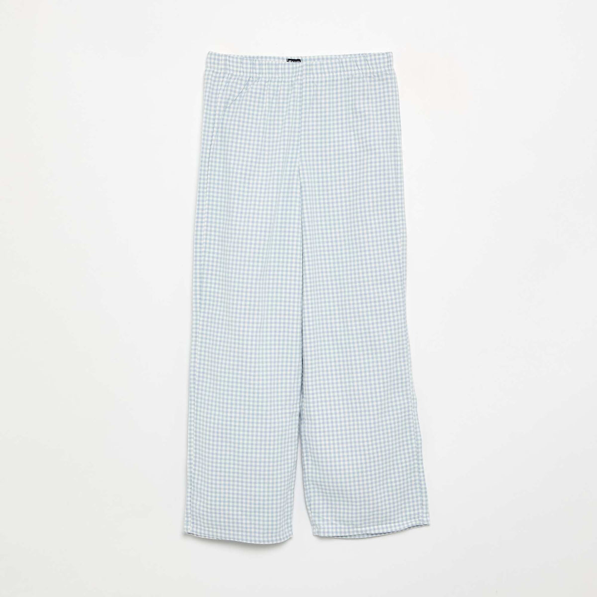 Plaid 2-piece Pajamas BLUE