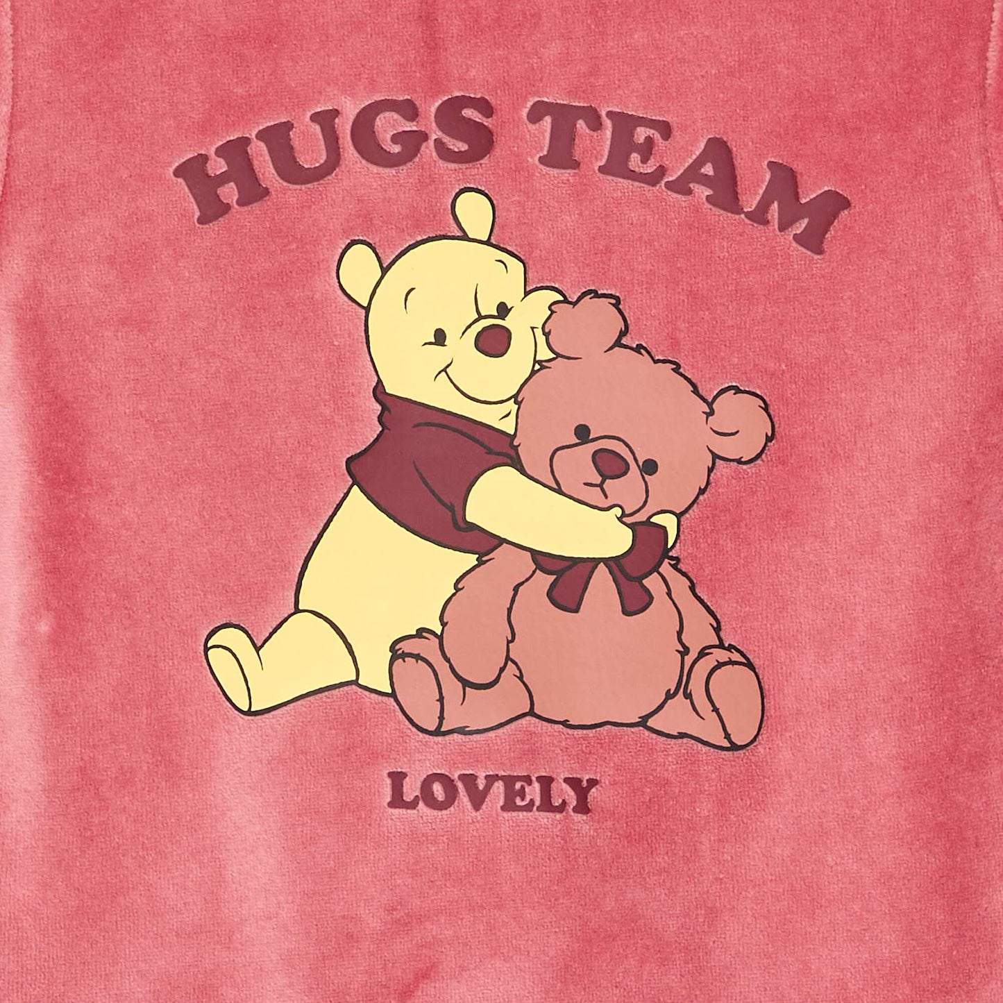 Winnie 2-Piece Velour Pajamas BROWN