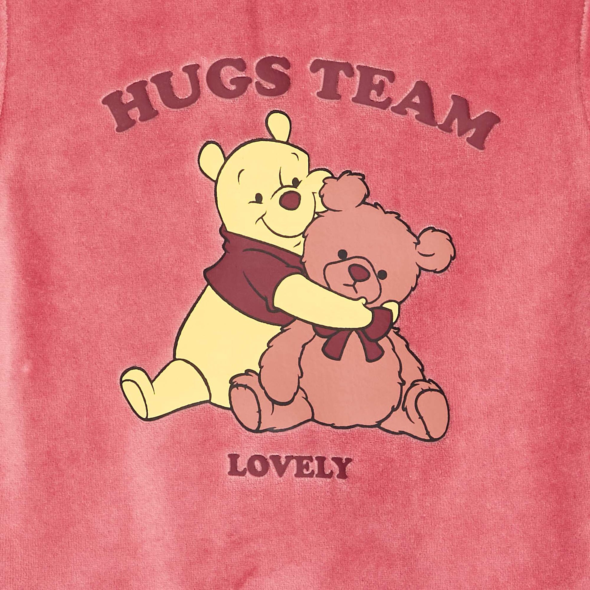 Winnie 2-Piece Velour Pajamas BROWN