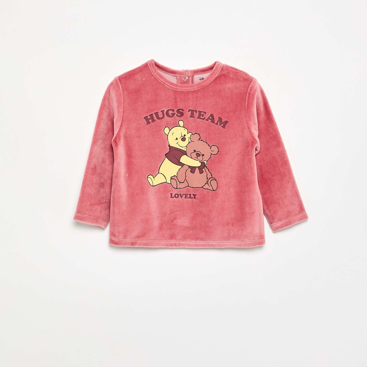 Winnie 2-Piece Velour Pajamas BROWN