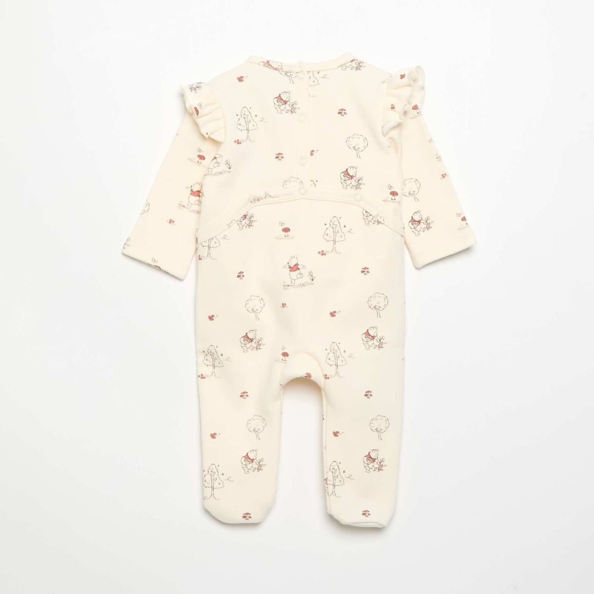 'Disney' 'Winnie the Pooh' Sleepsuit WHITE
