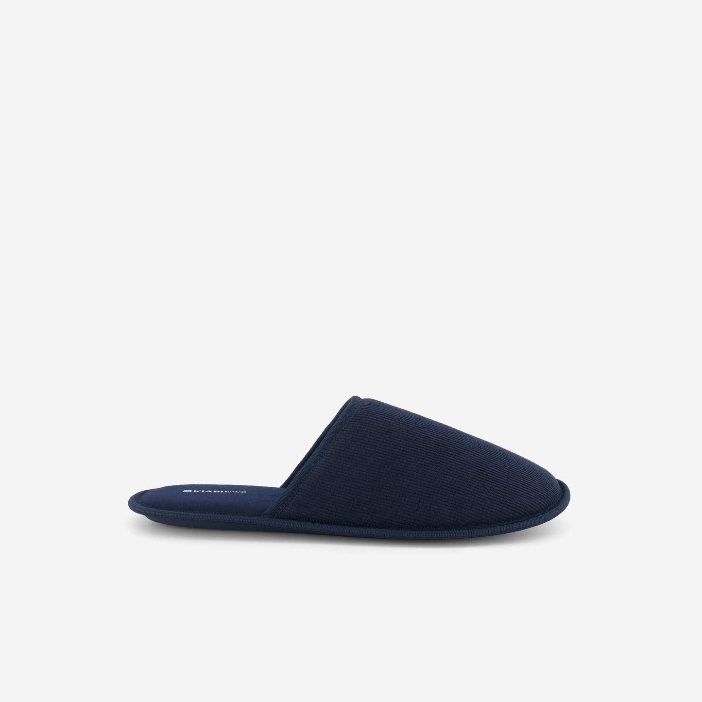 Plain Mule Slippers BLUE