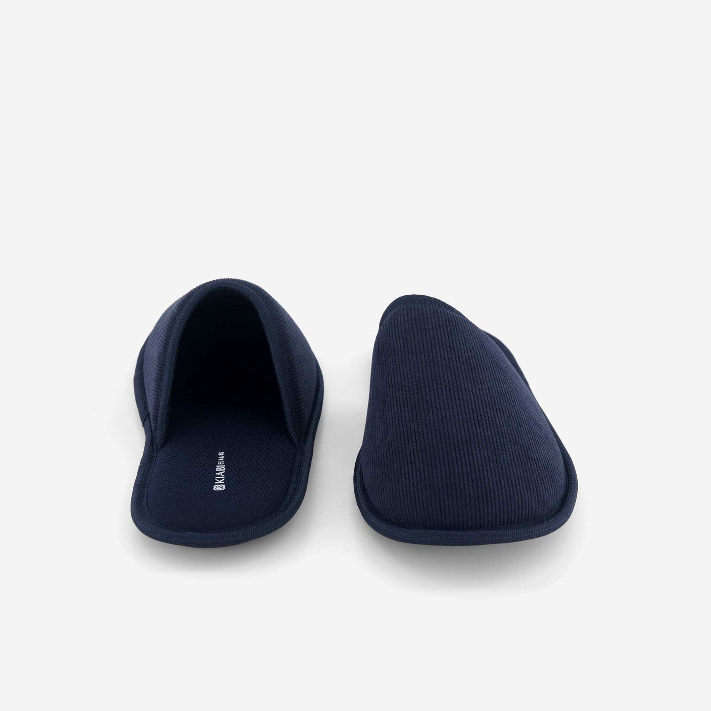 Plain Mule Slippers BLUE