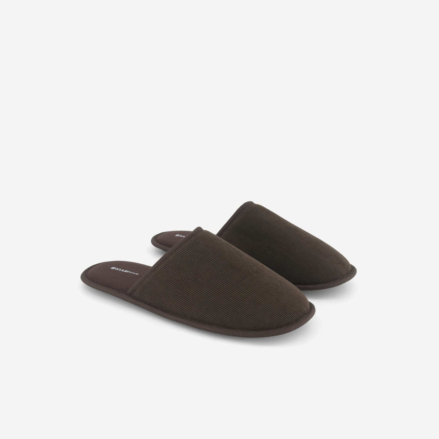 Plain Mule Slippers BROWN