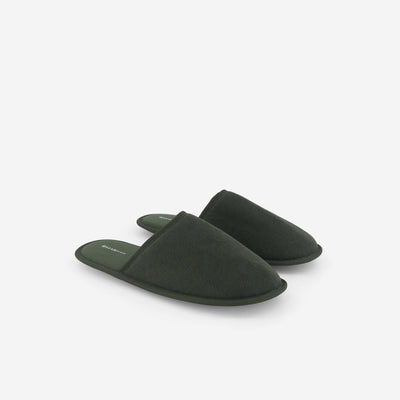 Plain Mule Slippers KHAKI