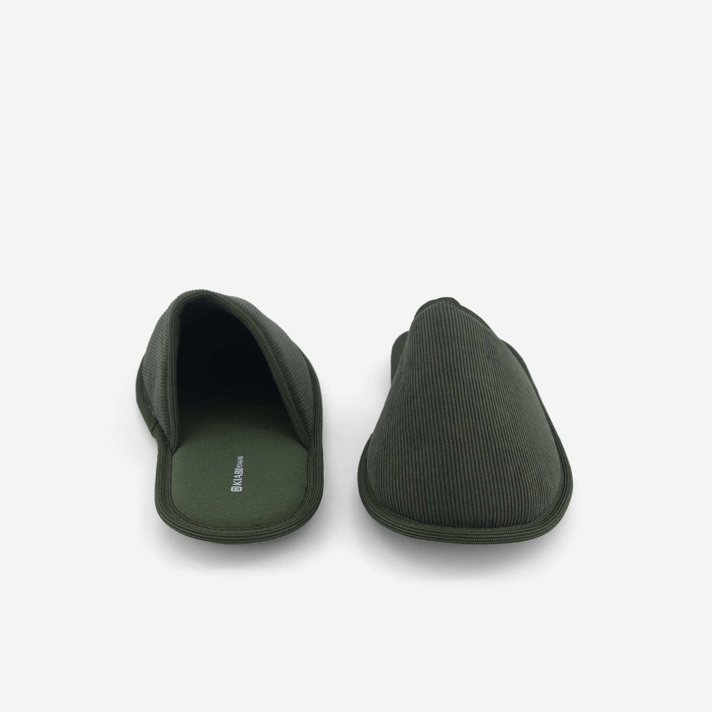 Plain Mule Slippers KHAKI