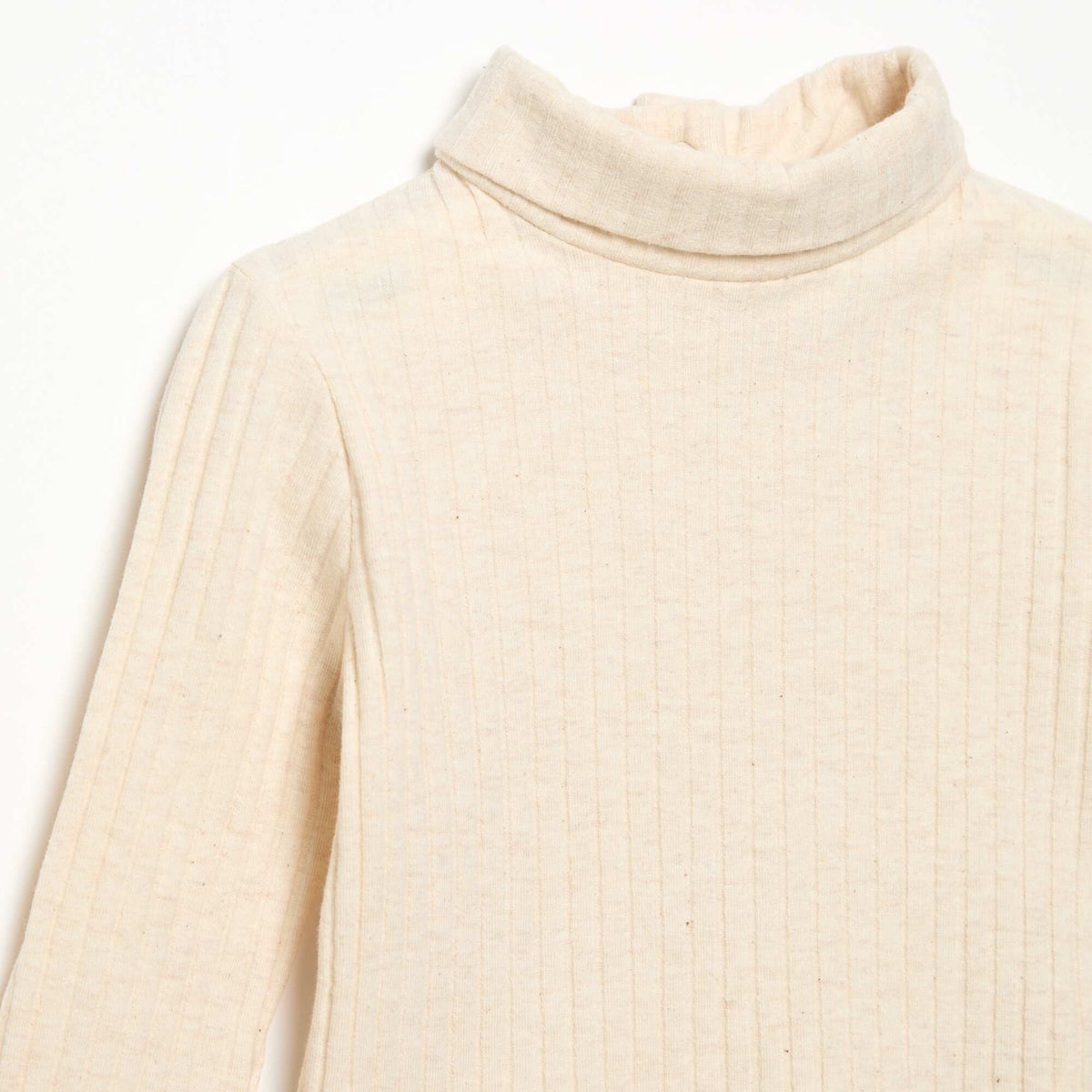 Fine Ribbed Undershirt BEIGE