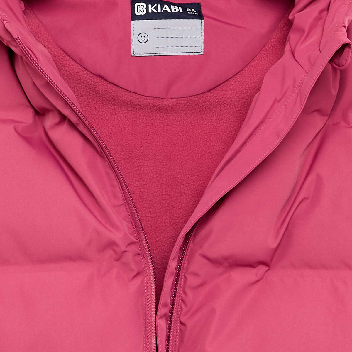 Quilted lined puffer jacket PURPLE