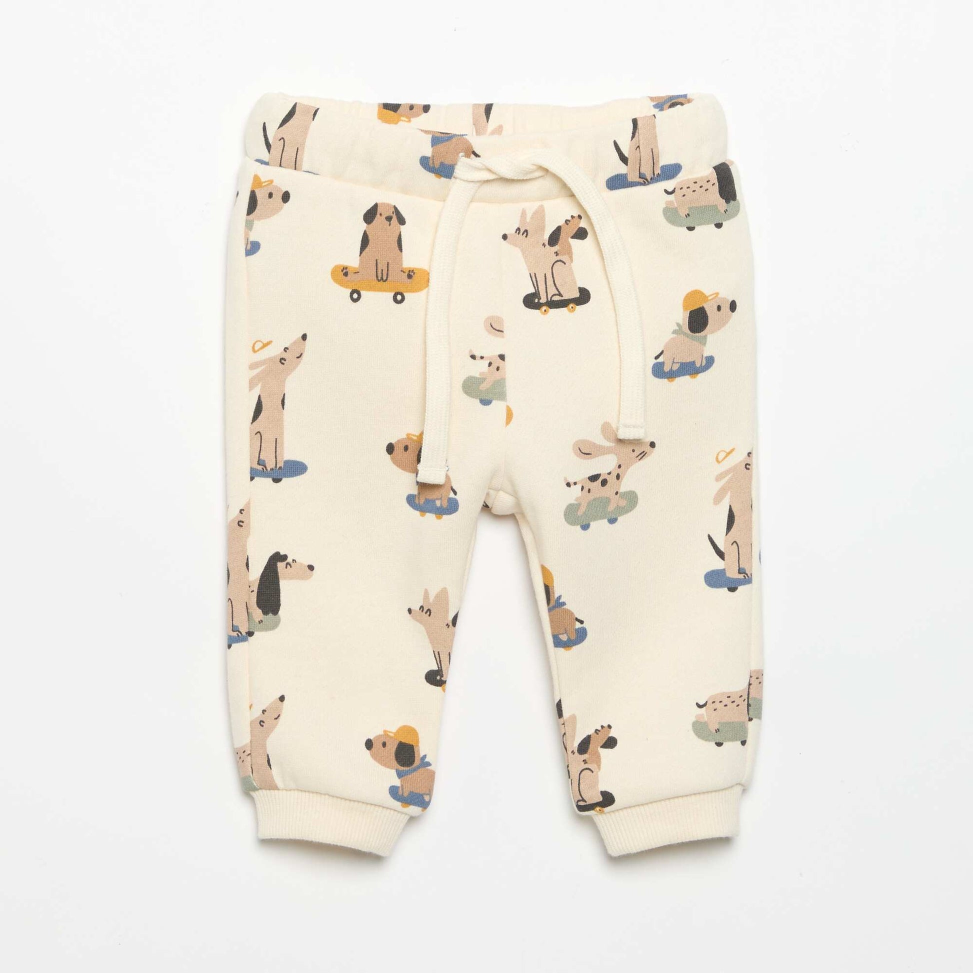 2-piece Set - Sweatshirt + Jogging Bottoms WHITE