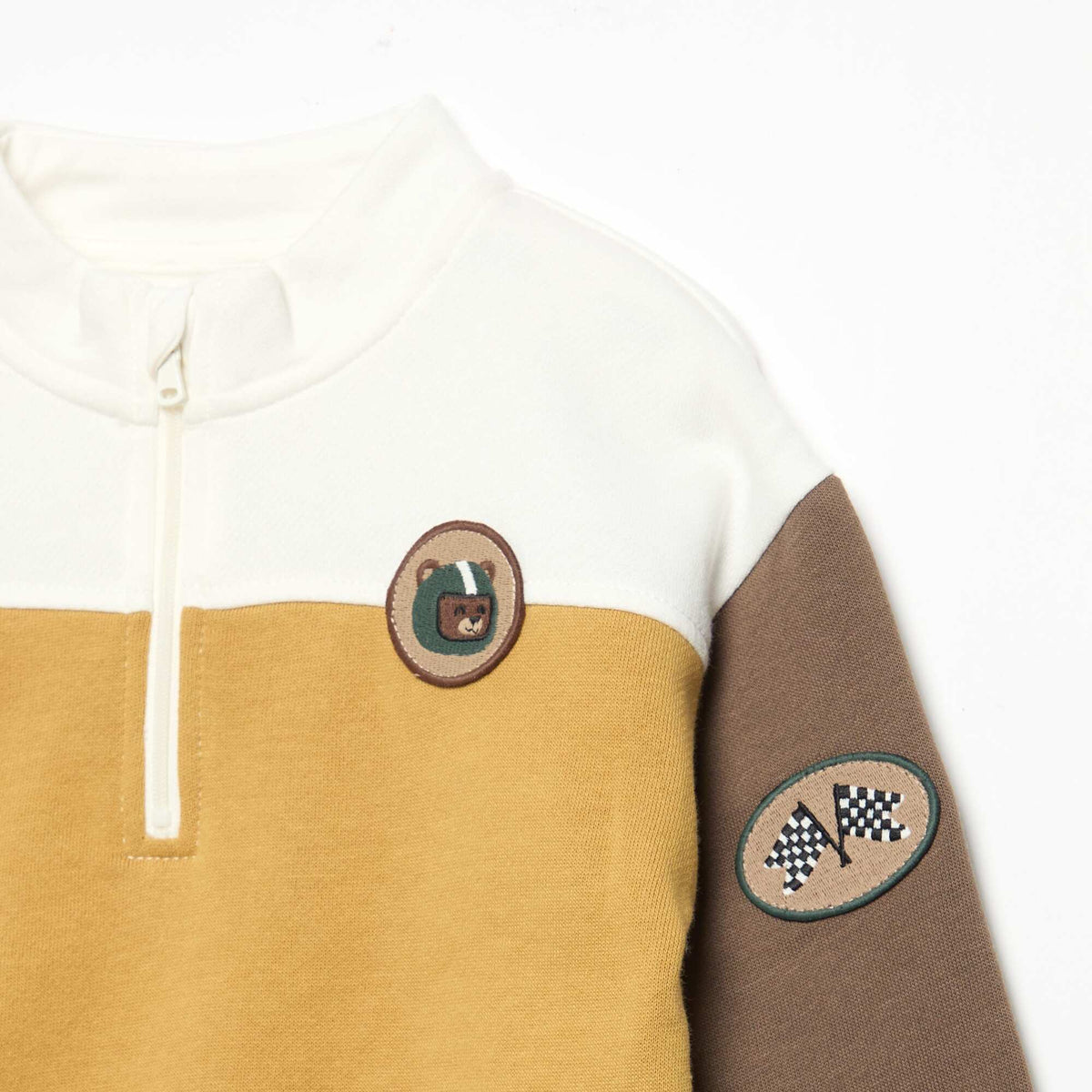Sweatshirt and Jogging Bottoms Set YELLOW