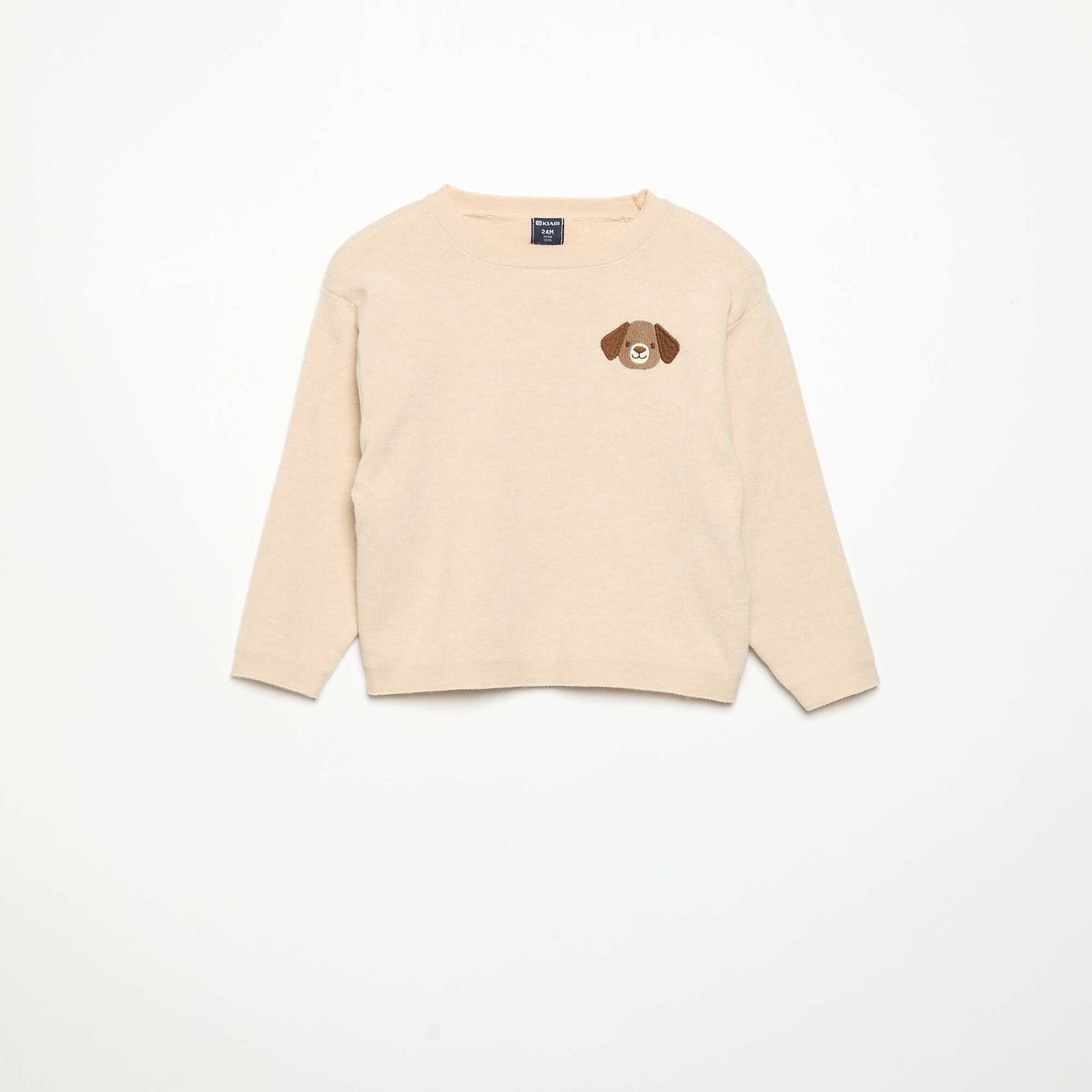 2-piece set - Sweater + trousers BEIGE