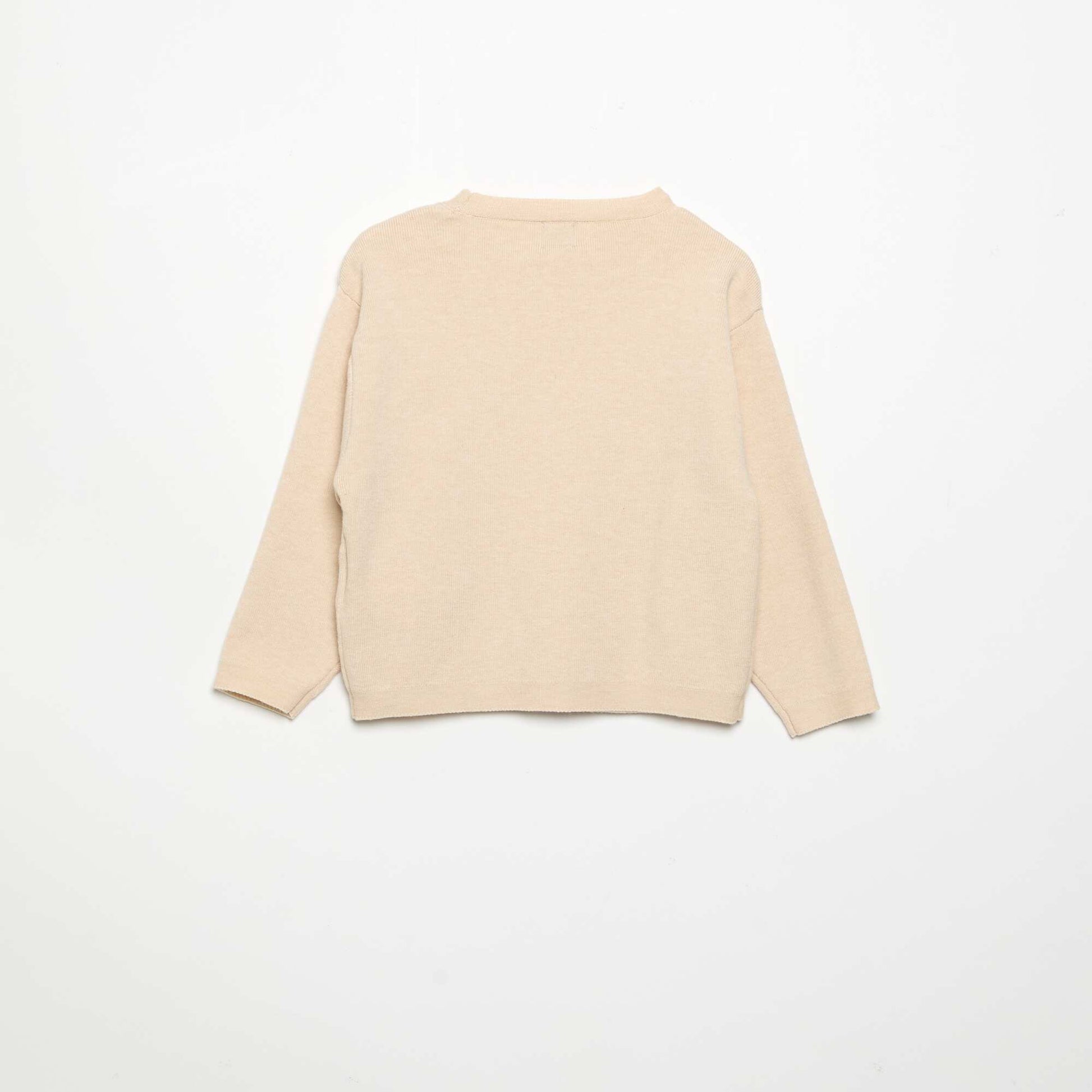 2-piece set - Sweater + trousers BEIGE
