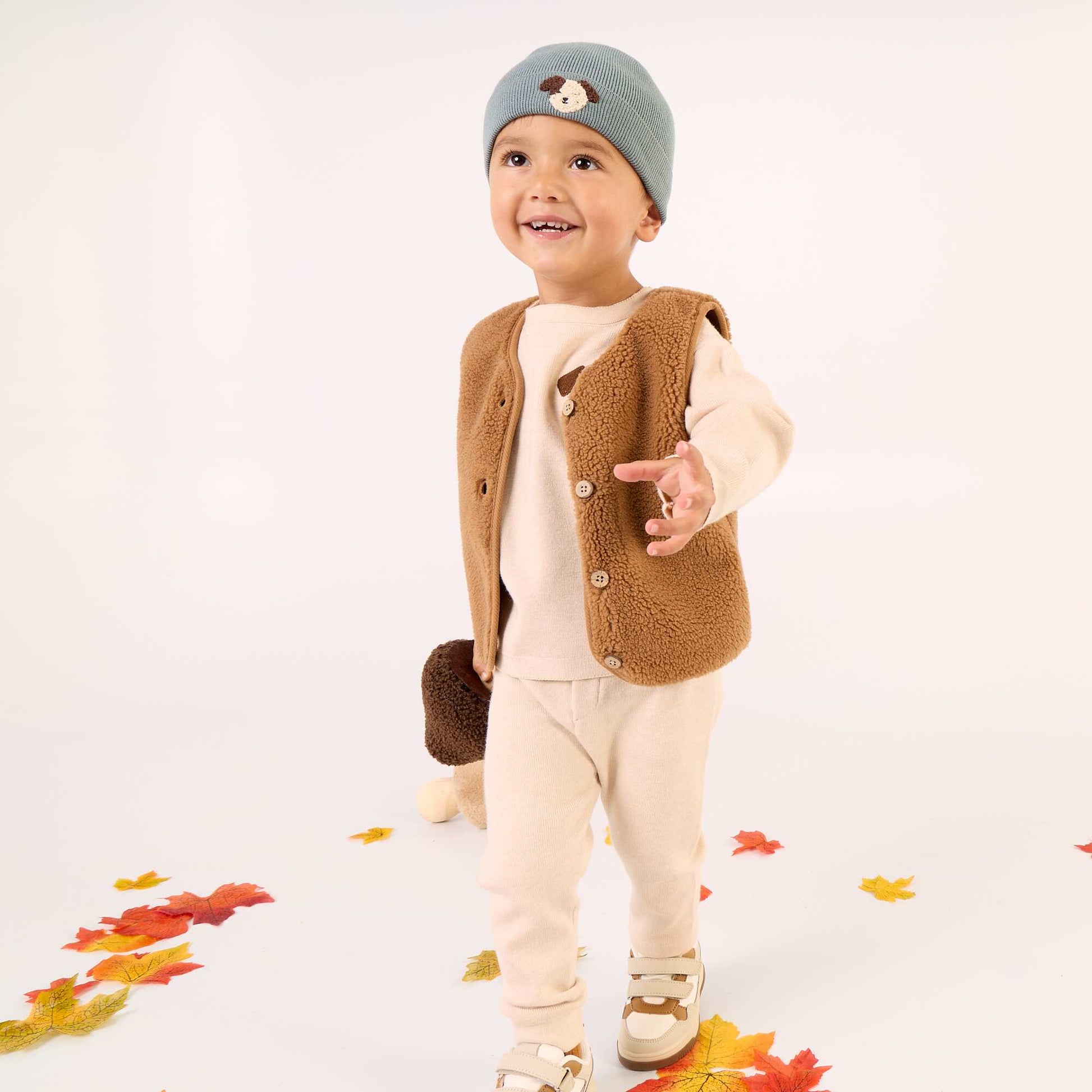 2-piece set - Sweater + trousers BEIGE