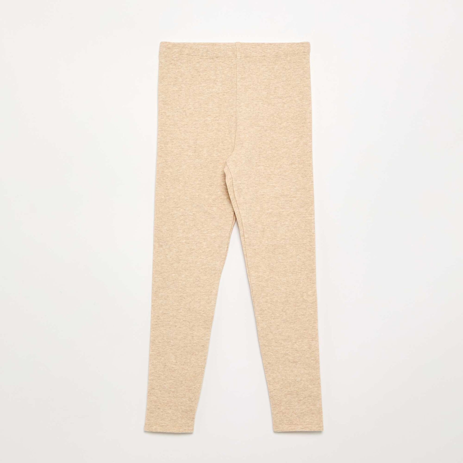 Plain Leggings BEIGE