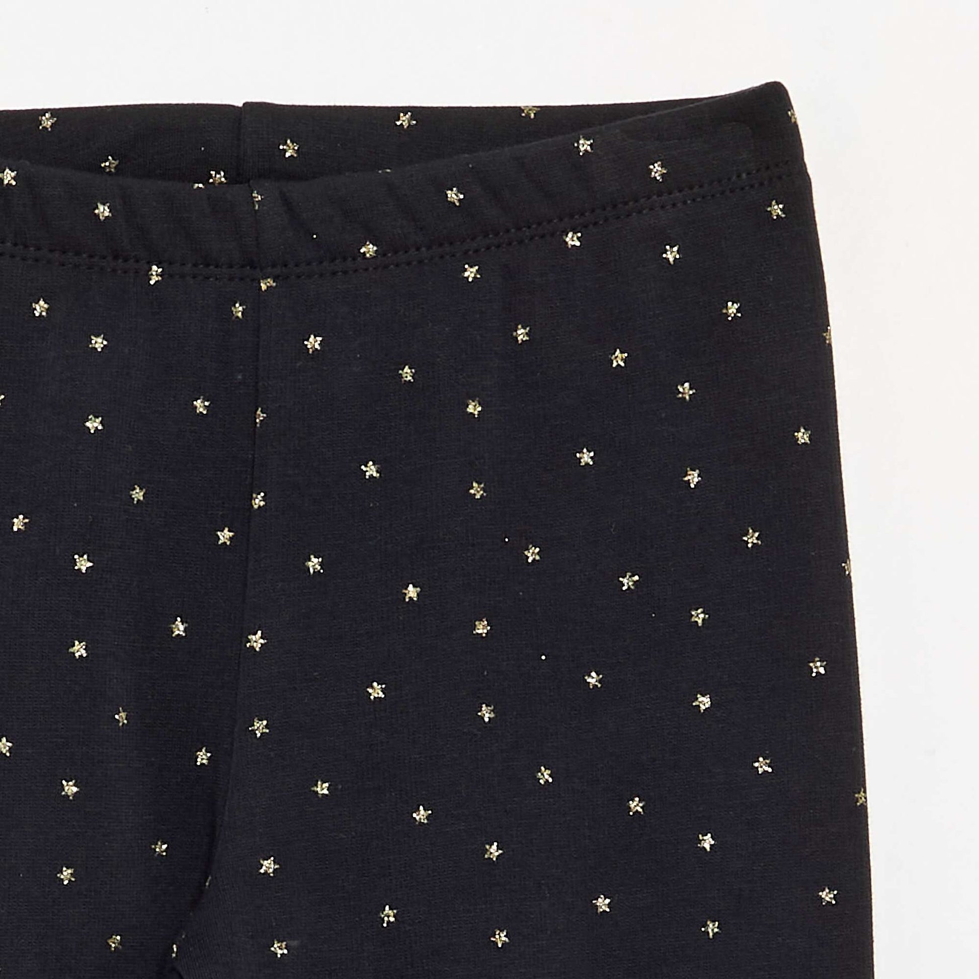 Printed Leggings BLACK
