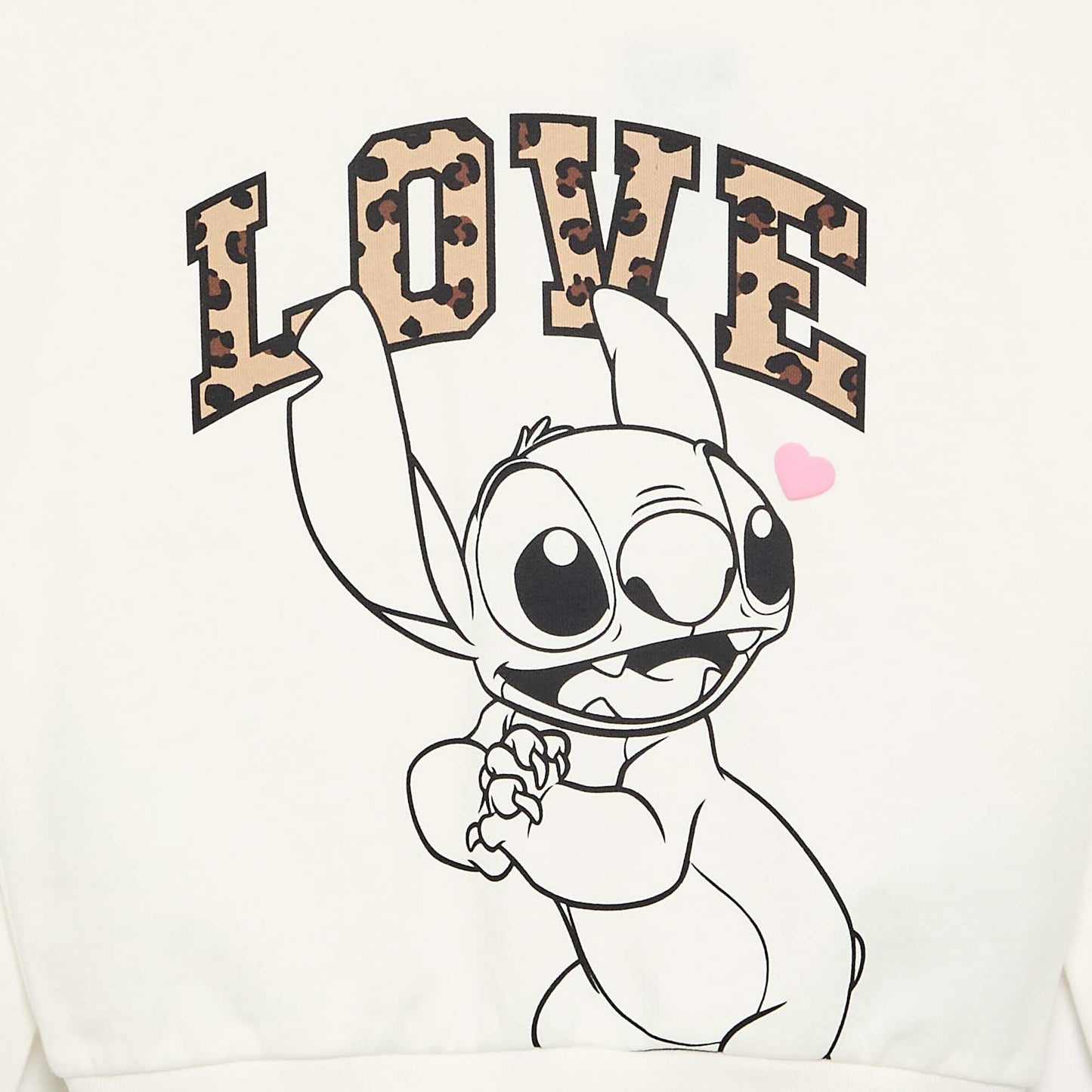 Disney 'Stitch' Hooded Sweatshirt WHITE