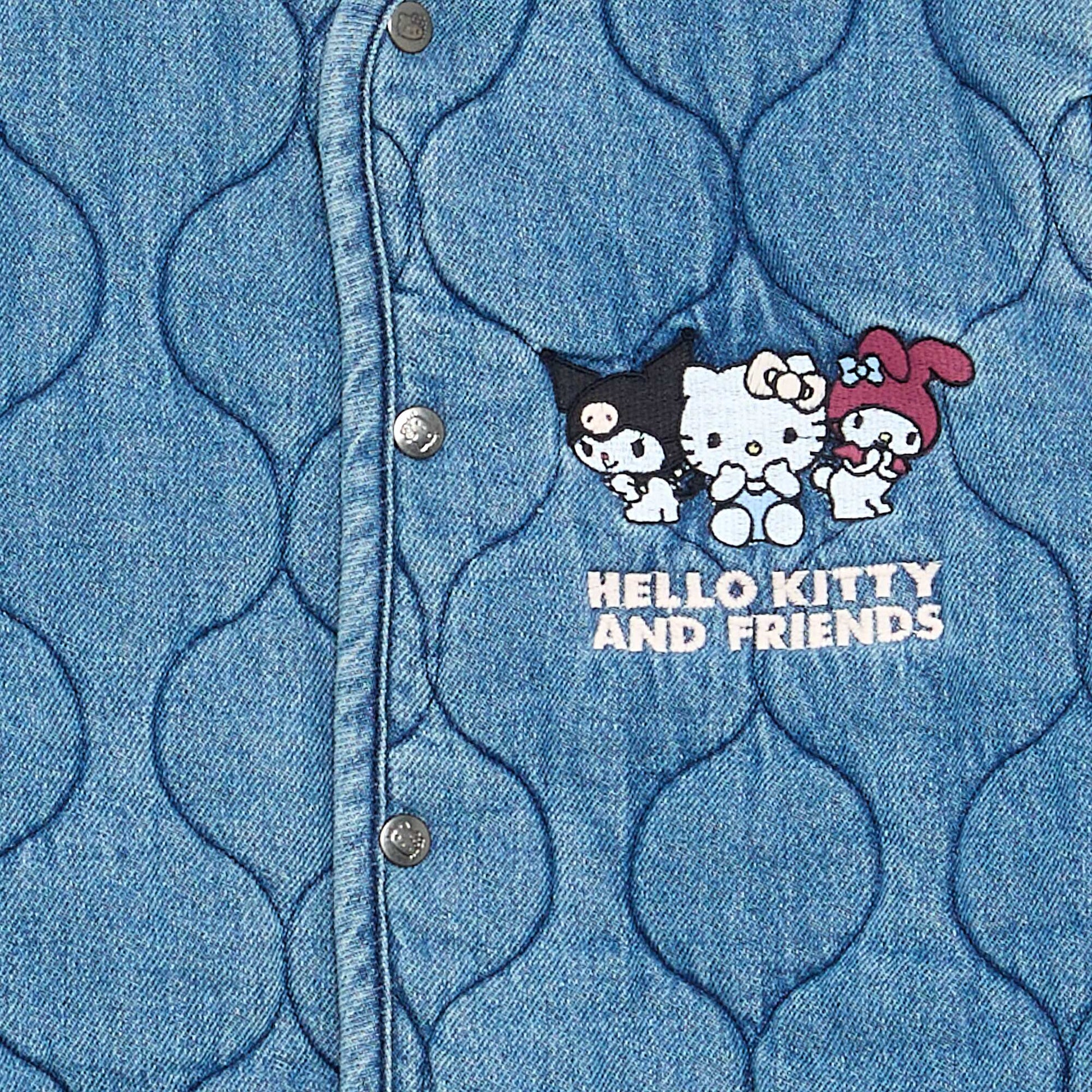 'Hello Kitty' Denim Jacket BLUE