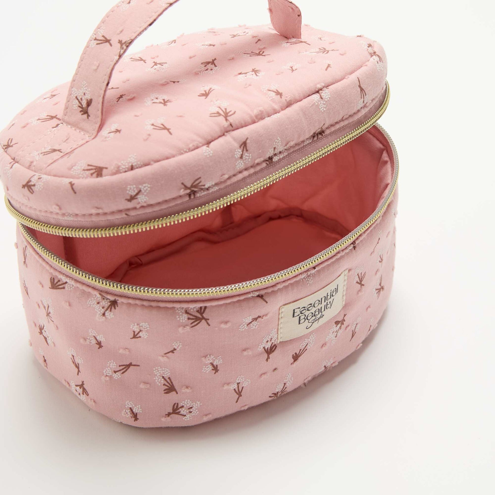 Printed Vanity Pouch PINK