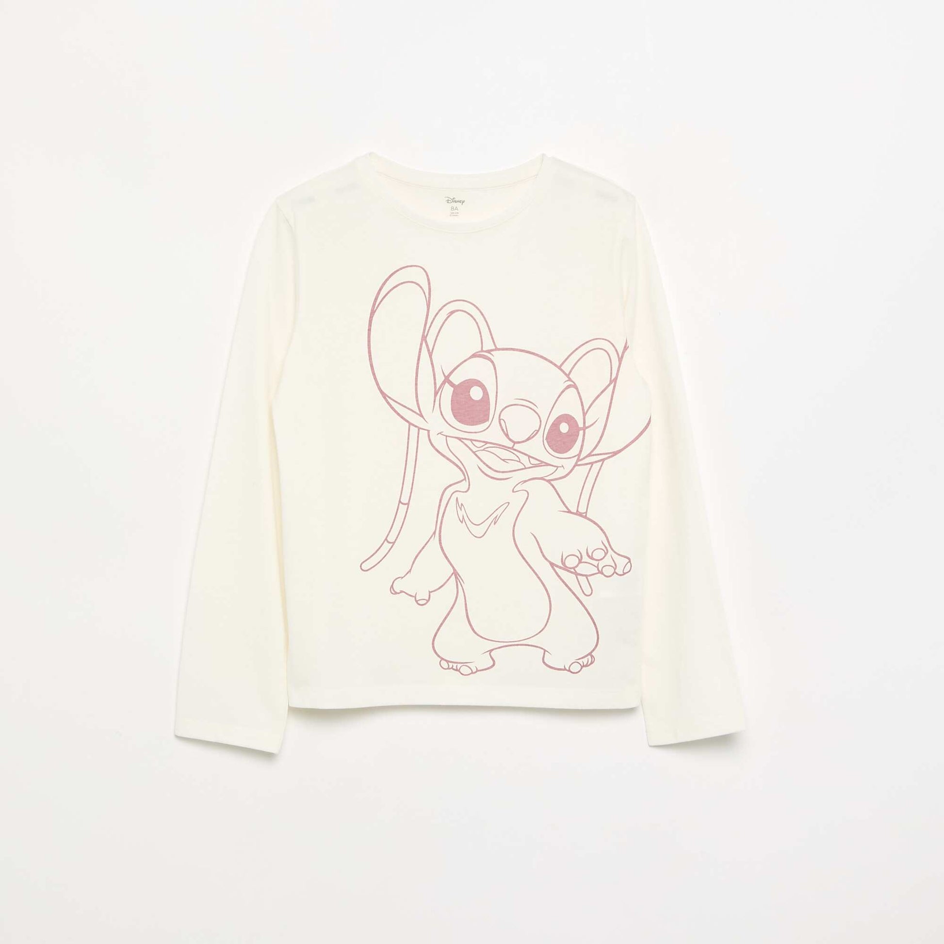 3-Pack 'Stitch' & 'Angel' T-Shirts PINK