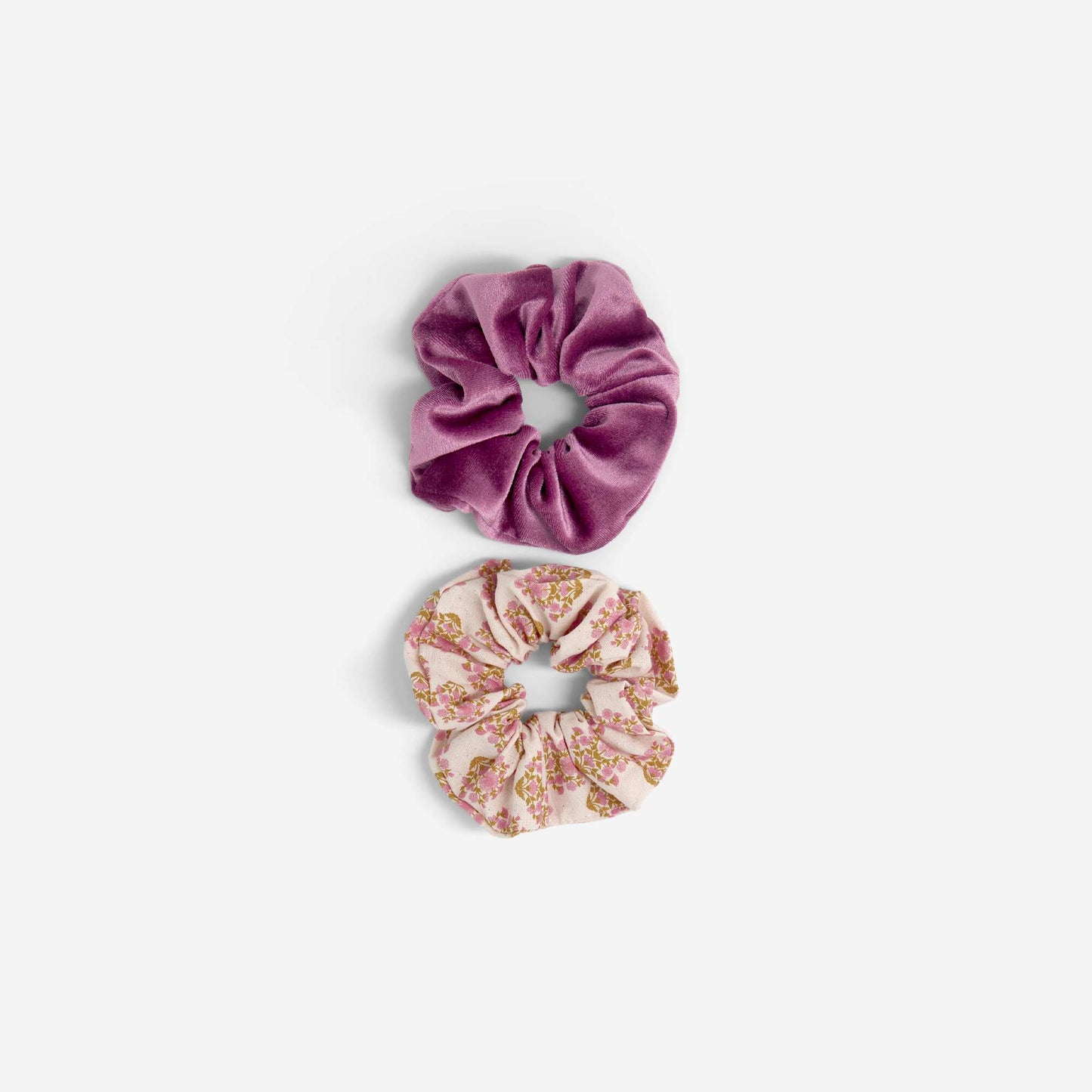 Set of 2 Scrunchies PINK