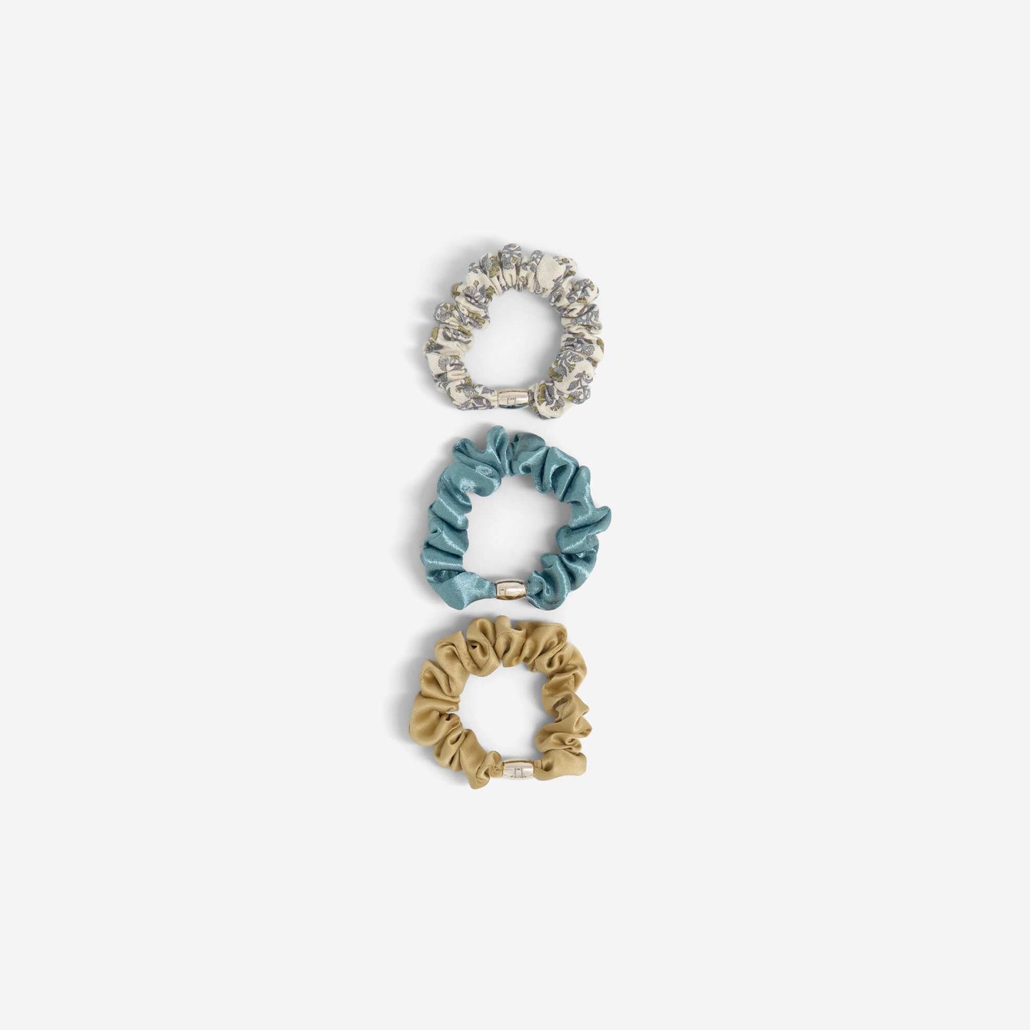 Set of 3 Scrunchies BLUE