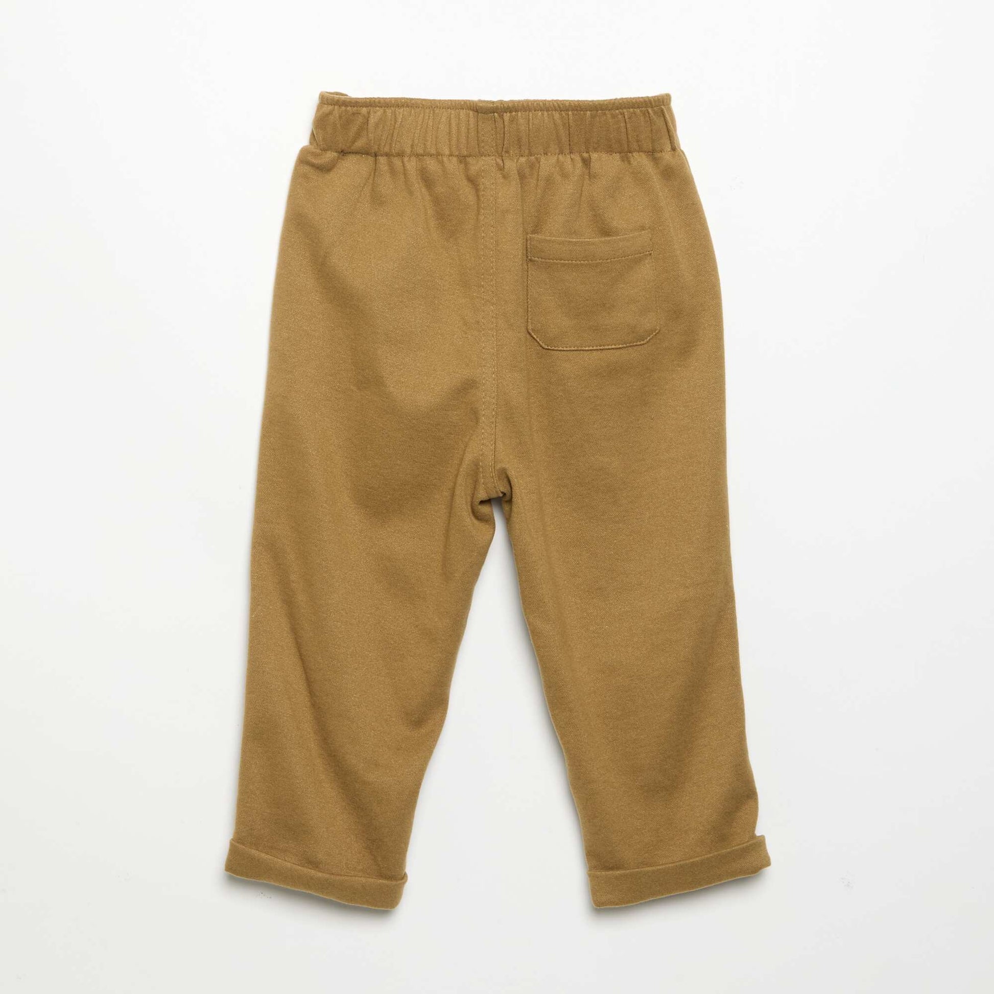 Brushed Flannel Pants GREEN