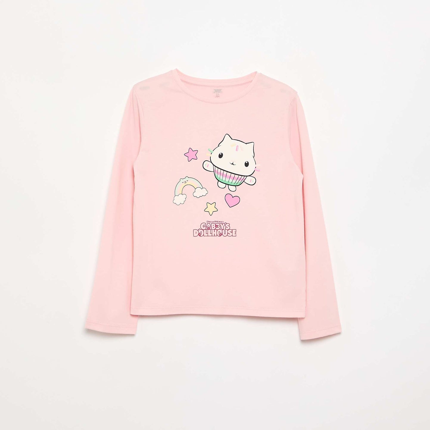 3-Pack 'Gabby's Dollhouse' Long-Sleeve T-Shirts PINK