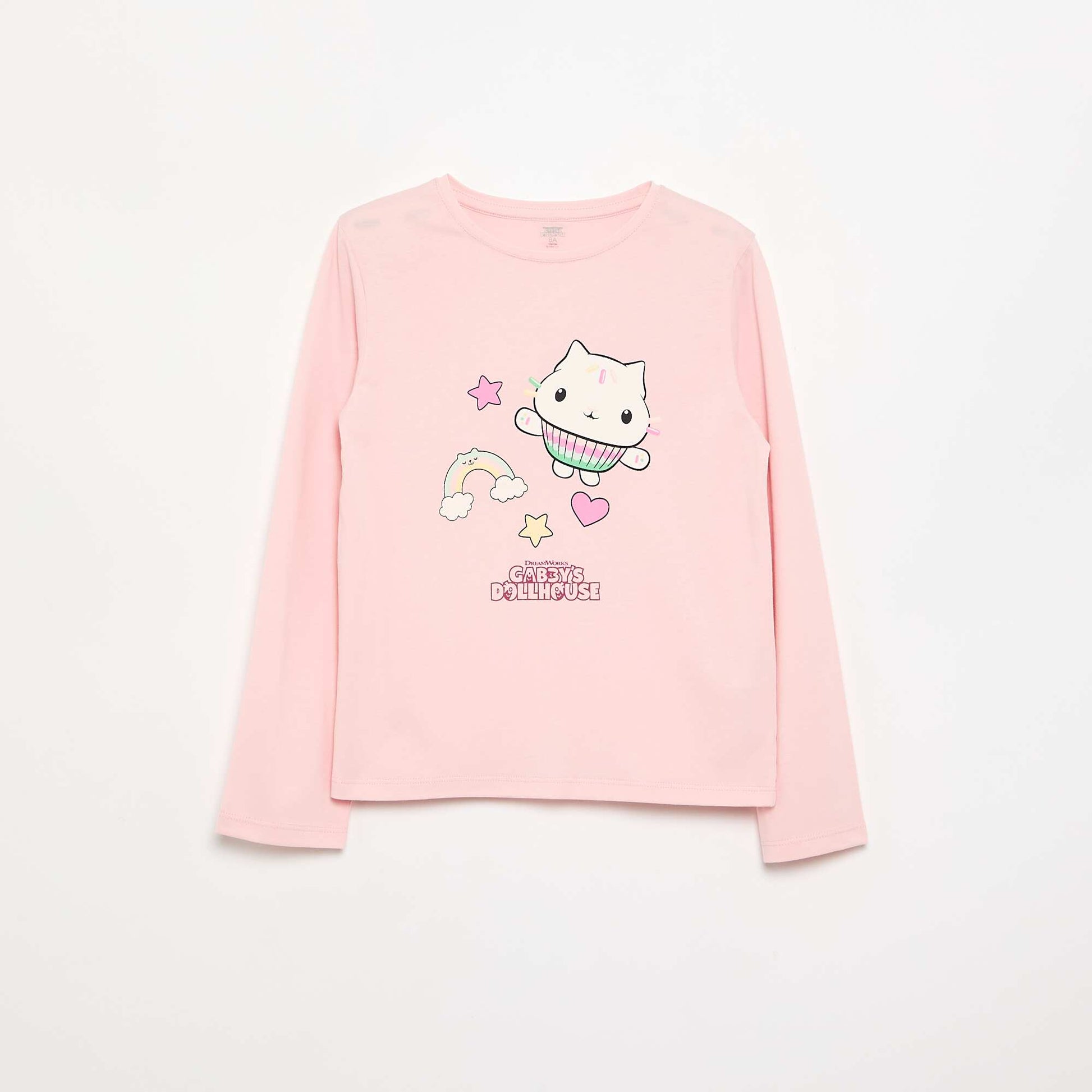 3-Pack 'Gabby's Dollhouse' Long-Sleeve T-Shirts PINK