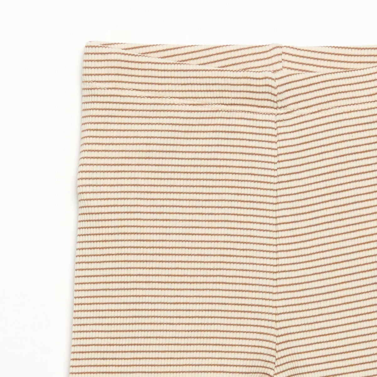 Ribbed knit leggings BROWN