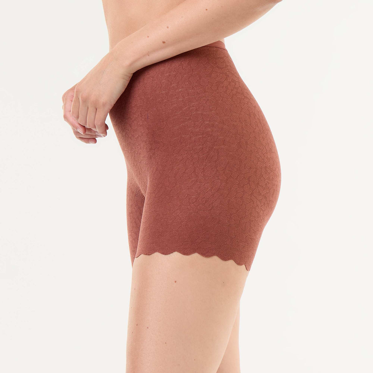 Solid Lace Shorty BROWN