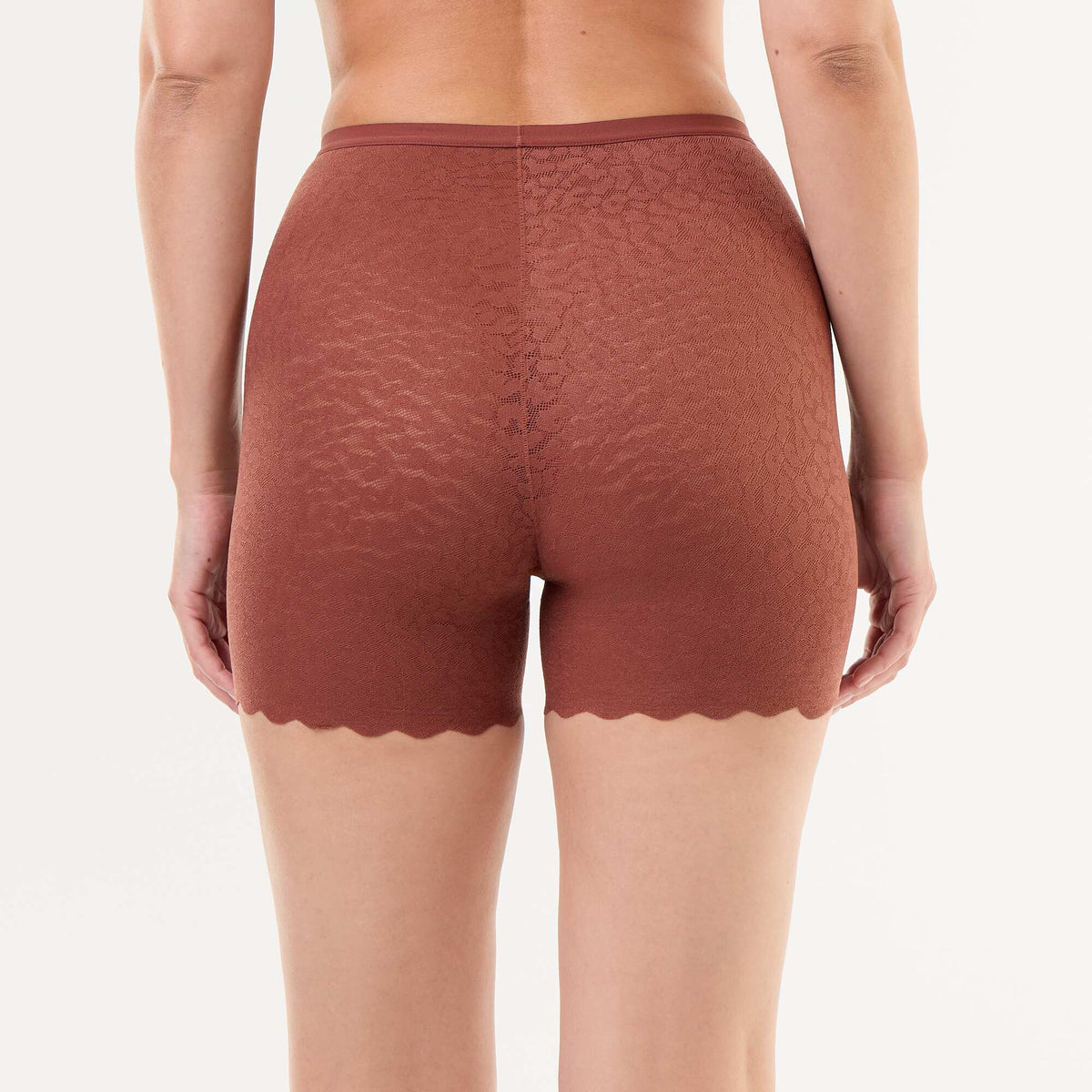 Solid Lace Shorty BROWN