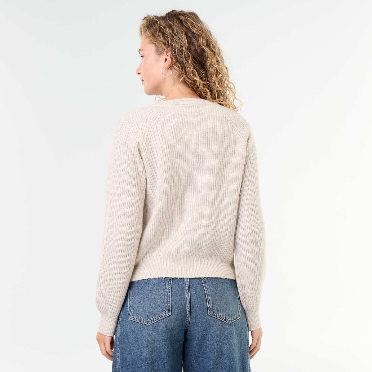 Chunky Knit Cardigan GREY
